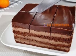 Простой и быстрый в приготовлении шоколадный торт