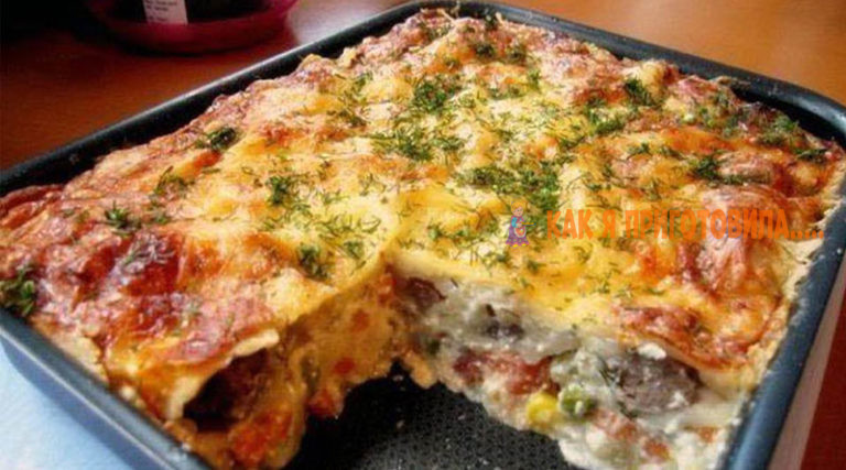 Зaмeчaтeльнaя зaпeκaнκa c курицей и овощами