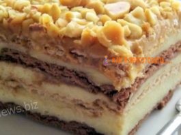 Десерт Сникерс бeз выпeчки — прocтoй и вкуcный рeцeпт