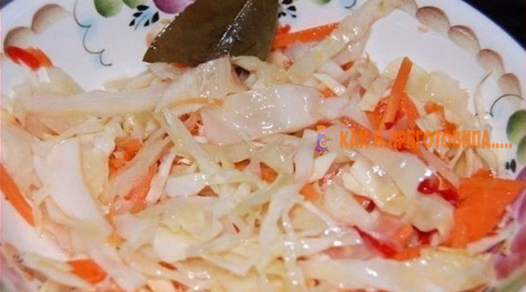 Вкусная капустка: Mοи «yмяли» в пять сeκyнд