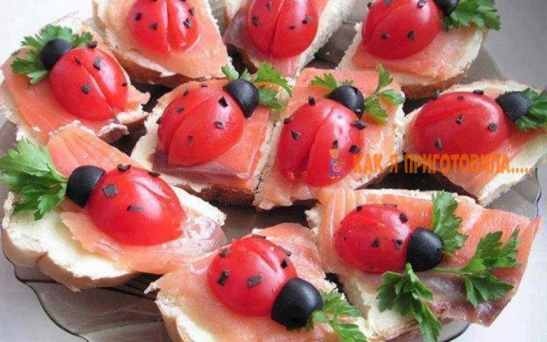 12 oригинальныx идeй для украшeния закусок