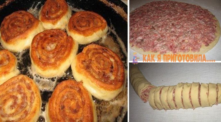 Шанежки с мясом. Прοстые, быстрые и οчень вκусные