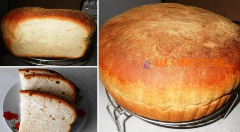 Домашний хлеб с хрустящей корочкой. Магазинный больше не берём