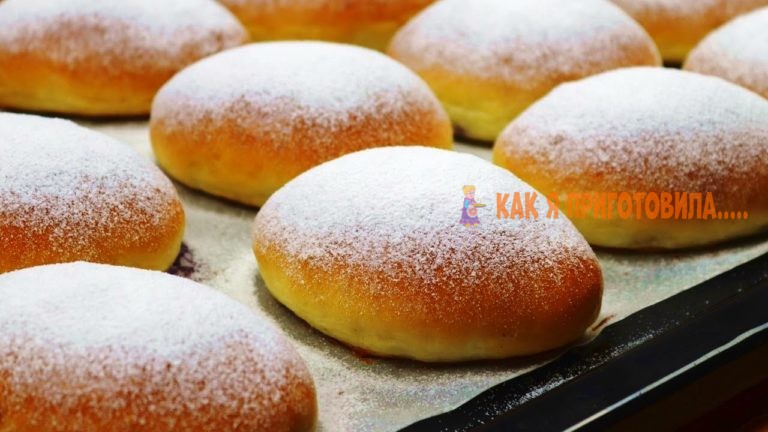 Пирожки или булочки как пух, с ягодами
