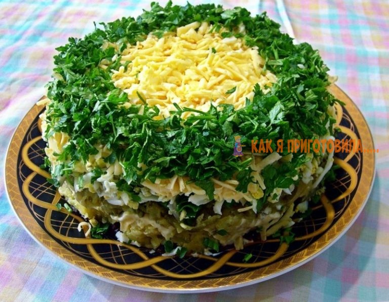 Салат «Грибы под шубой». Невероятно вкусный и красивый