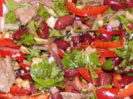 Коронное блюдо моей мамы — салат «Тбилиси»