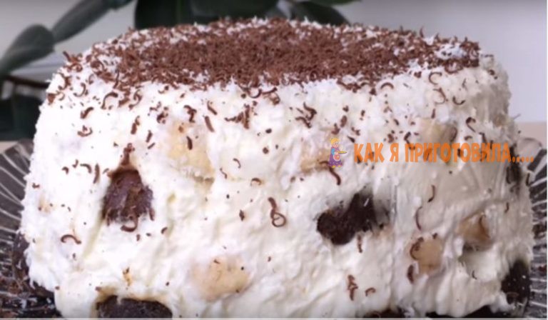 Простой Торт без выпечки – Быстро и очень вкусно