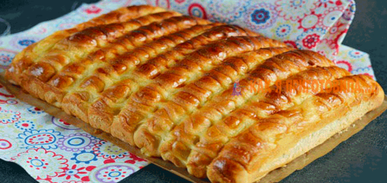 Сдобные булочки-сайки с заварным кремом