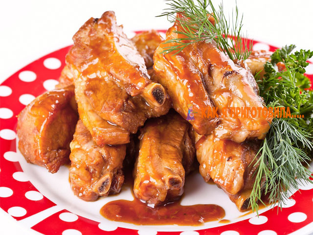 Свиные ребрышки — 13 самых вкусных рецептов