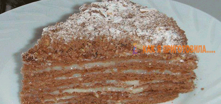 Интересный и вкусный торт «Пчёлка» — пальчики оближешь