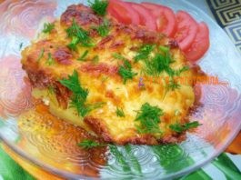 Картофель по-французски с курицей — рецепт в духовке