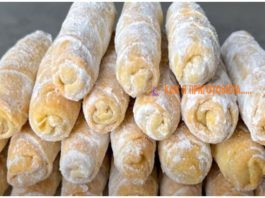 Печенье «Сигары» — трубочки с ореховой начинкой